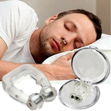 Load image into Gallery viewer, Nose Clip Stop Snoring Anti Snore Sleep Magnetic Silicone Sleep Aid Care One Click Shop Australia