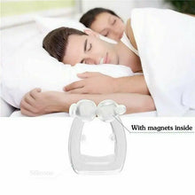 Load image into Gallery viewer, Nose Clip Stop Snoring Anti Snore Sleep Magnetic Silicone Sleep Aid Care One Click Shop Australia