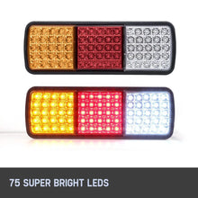 Load image into Gallery viewer, Pair Led Tail Stop Indicator Combination Lamp Submersible Light 12V Adr 75LED One Click Shop Australia