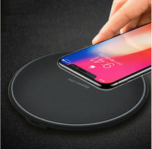Load image into Gallery viewer, Qi Wireless Charger FAST Charging Pad Receiver For iPhone and Samsung Unbranded