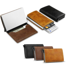 Load image into Gallery viewer, RFID Blocking Leather wallet Unbranded