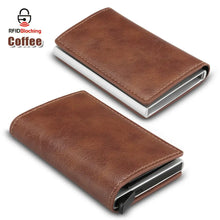 Load image into Gallery viewer, RFID Blocking Leather wallet Unbranded