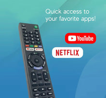 Load image into Gallery viewer, SONY 4K TV Netflix Google play Replacement Remote RMF-TX200A RMFTX200A RMF-TX300A Unbranded