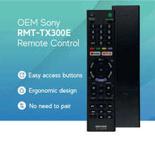 Load image into Gallery viewer, SONY 4K TV Netflix Google play Replacement Remote RMF-TX200A RMFTX200A RMF-TX300A Unbranded