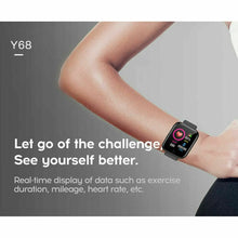 Load image into Gallery viewer, Smart Watch Bluetooth Heart Rate Blood Pressure IP67 Waterproof For iOS Android Unbranded
