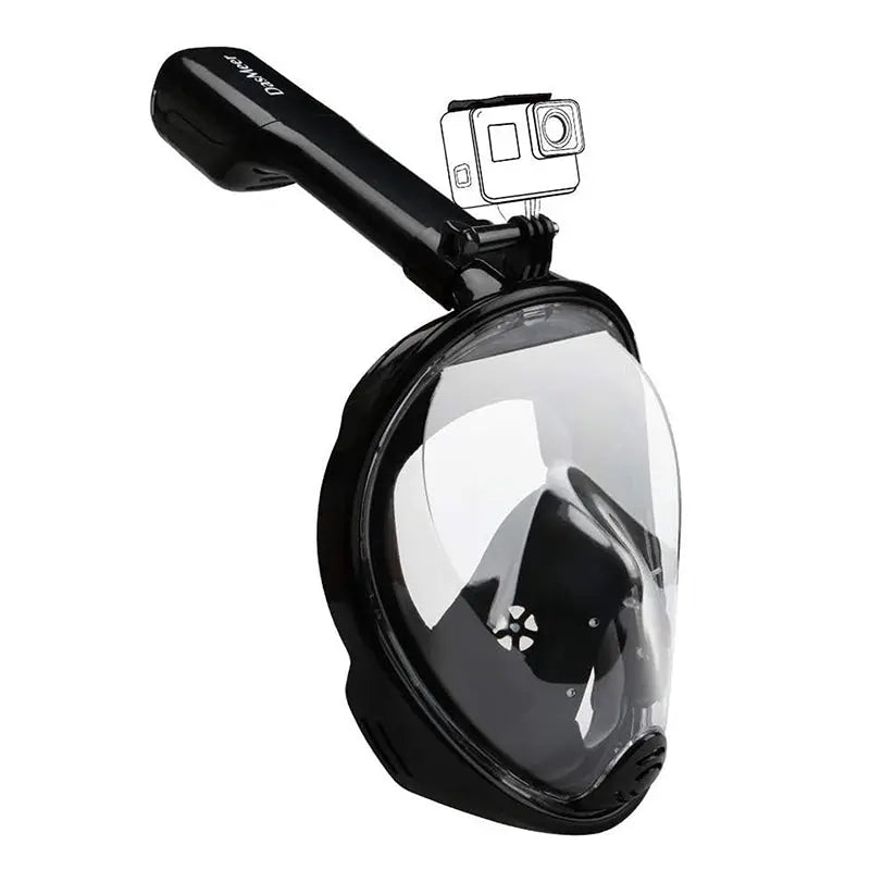 Snorkeling Diving Mask M2068g Full Face Anti Fog Action Camera Holder 