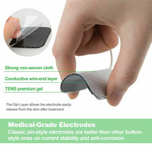 Load image into Gallery viewer, TENS Machine Replacement Electrode Pads Self Adhesive 5cmx5cm Reusable One Click Shop Australia