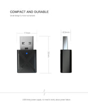 Load image into Gallery viewer, USB Bluetooth 5.0 Transmitter Receiver Stereo Audio Adapter AUX 3.5mm One Click Shop Australia