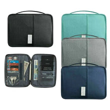 Load image into Gallery viewer, Waterproof Passport Holder Travel Document Wallet RFID Bag Family Case Organizer Unbranded