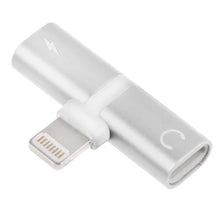 Load image into Gallery viewer, iPhone Lightning Audio + Charge 2-in 1 Dual Mini Adapter For iPhone 7/7 Plus/6/6 Plus/6S/5/5S/8/X One Click Shop Australia