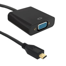 Load image into Gallery viewer, 1080P Micro HDMI VGA Adapter Male to Female Cable Converter Unbranded