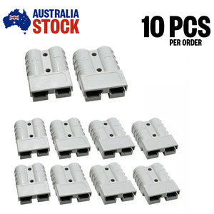 10pcs 50 Amp Anderson Style Plug Connectors 12-24V DC Power Tool Charger Battery