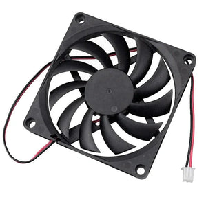 2PCS 80x80x10mm DC 12V Brushless Cooling Fan Silent For Computer CPU Cooling Fans