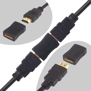 2X HDMI Female To Female Coupler Joiner Adapter Extender Connector HDTV PC 1080P Unbranded