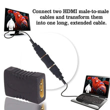 Load image into Gallery viewer, 2X HDMI Female To Female Coupler Joiner Adapter Extender Connector HDTV PC 1080P Unbranded