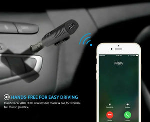 2X Wireless Car Adapter Stick Audio Bluetooth Receiver 3.5mm AUX Audio Music Stereo Home