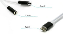 Load image into Gallery viewer, 2in1 iPhone Lightning Charging and 3.5mm Headphone Audio Adapter Splitter Cable