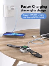 Load image into Gallery viewer, NEW 2024 Magnetic 18W Fast Charger Pad For iPhone 15/14/13/12 Pro Max Plus Mini and iWatch  Ultra/9/8/7/6/5/4/3 and Airpods, USB A&amp;C
