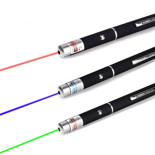 3x Laser Pointer Pen Light for Office Business Presentation Reg Green Blue