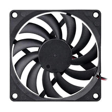 Load image into Gallery viewer, 80x80x10mm DC 12V Brushless Cooling Fan Silent For Computer CPU Cooling Fans Unbranded