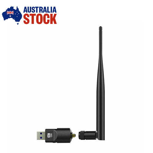 USB Wireless WIFI Adapter AC1200 High Power AC Long Range 802.11AC 5dBi Antenna