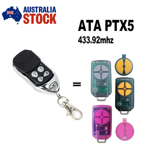 ATA PTX-5v2 Garage Door Compatible Replacement Remote TrioCode 128