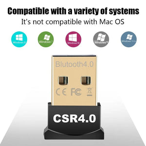 Bluetooth CSR 4.0 Dongle Driver USB Bluetooth Dongle Bluetooth USB Dongle Win7/8/10 Unbranded