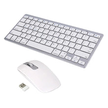 Load image into Gallery viewer, Bluetooth Keyboard With Optical USB Mouse Set For PC Laptop Mac Tablet Unbranded