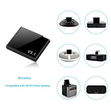 Load image into Gallery viewer, NEW 2024 30 Pin Bluetooth 5.1 Audio Receiver A2DP Music Mini Wireless Adapter For iPhone iPod Jack Analog Speaker