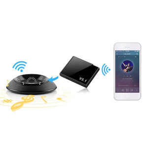 NEW 2024 30 Pin Bluetooth 5.1 Audio Receiver A2DP Music Mini Wireless Adapter For iPhone iPod Jack Analog Speaker