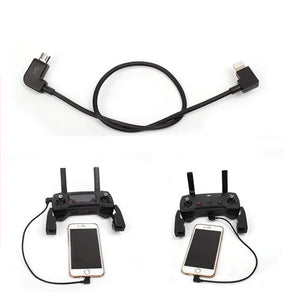 Micro USB to iPhone For DJI Spark Mavic Pro Remote Controller Cable