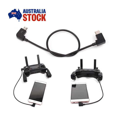 Type C to Micro USB DJI Spark Mavic Pro Remote Controller Cable 