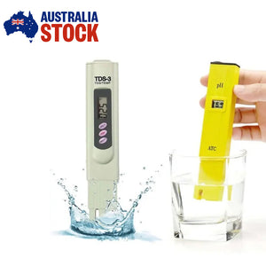 Digital PH Meter Yellow Tester and TDS 3 Meter Set Optional