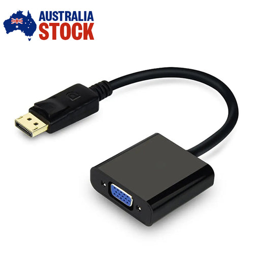 DisplayPort to VGA Video Converter Male to Female Adapter Cable