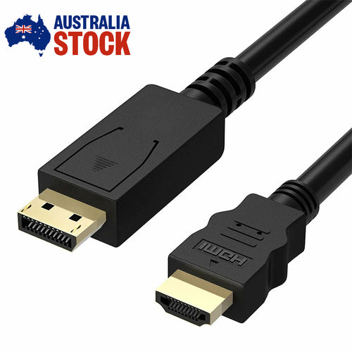 DisplayPort DP to HDMI Cable Male to Male Full HD High Speed