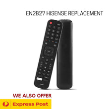 Load image into Gallery viewer, EN2B27 HISENSE TV Remote Control Replacement EN-2B27 RC3394402 01 3139 238 Unbranded