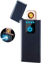 Load image into Gallery viewer, Smart Cigarette Lighter with Fingerprint Sensor Electric Lighter USB Rechargeable One Click Shop