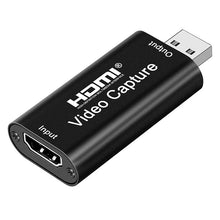 Load image into Gallery viewer, HDMI Video Capture Card to USB 2.0 1080p HD Recorder Video Game Livestreaming