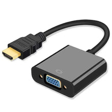 Load image into Gallery viewer, HDMI to VGA Adapter 1080P Male to Female Video Cable Converter Built-in Chipset Unbranded