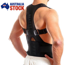 Load image into Gallery viewer, Magnetic Posture Corrector Belt for Lumbar Lower Back Support Shoulder Brace