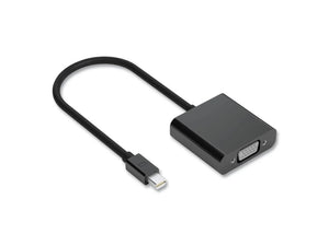 NEW 2024 Mini DP to VGA Adapter Cable Mini DP DisplayPort Microsoft Surface Pro or Apple Macbook Unbranded