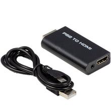 Load image into Gallery viewer, PS2 to HDMI Adapter Converter HD Video Composite AV to HDMI for PlayStation 2