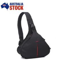 Load image into Gallery viewer, DSLR SLR Camera Bag Sling Backpack Triangle Carry Case Shoulder Bag