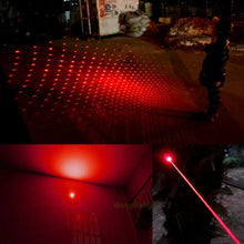 Load image into Gallery viewer, Rechargeable USB Red Laser Pointer Pen Visible Light for Outdoor Pets Office Use