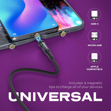 Load image into Gallery viewer, 2025 100W Fast Charging Magnetic USB C Charging Data Sync Cable iPhone 16 15 Samsung Pixel