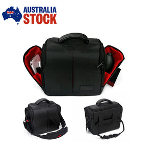 Waterproof Anti Shock DSLR Camera Bag SLR Lens Carry Case With Rain Cover