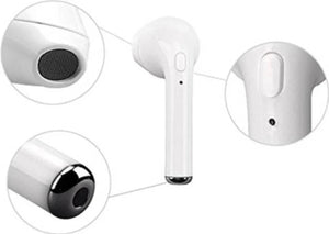 Single Ear Bluetooth Headphones iPhone Compatible Headset-1 Piece Right Ear Only Unbranded