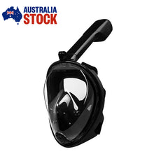 Load image into Gallery viewer, Snorkeling Diving Mask M2068G Full Face Anti Fog with action camera holder