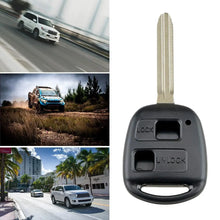 Load image into Gallery viewer, Toyota Avalon 2 Buttons Key Fob Case Replacement Key Shell Case Blade One Click Shop