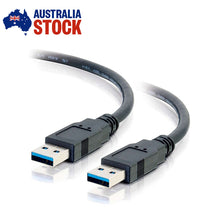 Load image into Gallery viewer, USB 3.0 SuperSpeed Cable A/A Type A Male to Type A Male